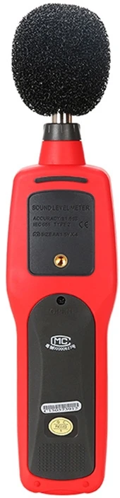 Matavimo Priemonė - Uni-T UT352 Garso Lygio Matuoklis 30–130 dB, ±1.5 dB Tikslumas, Apšviestas LCD Ekranas, Juoda