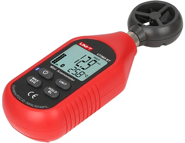 Uni-T UT363BT mini anemometras