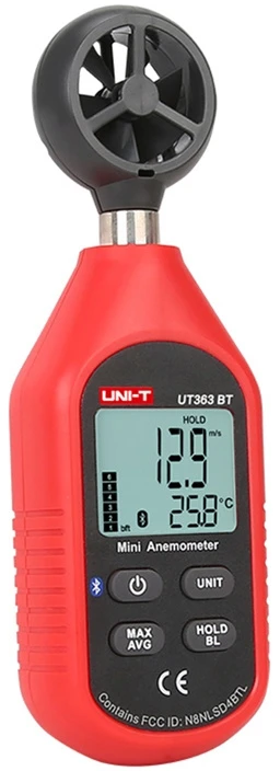 Uni-T UT363BT mini anemometras