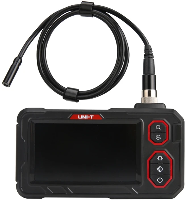 Profesionalus boroskopas, 4.3"PS LCD 1280*720,10m, CMOS, 70°, IP67, UNI-T