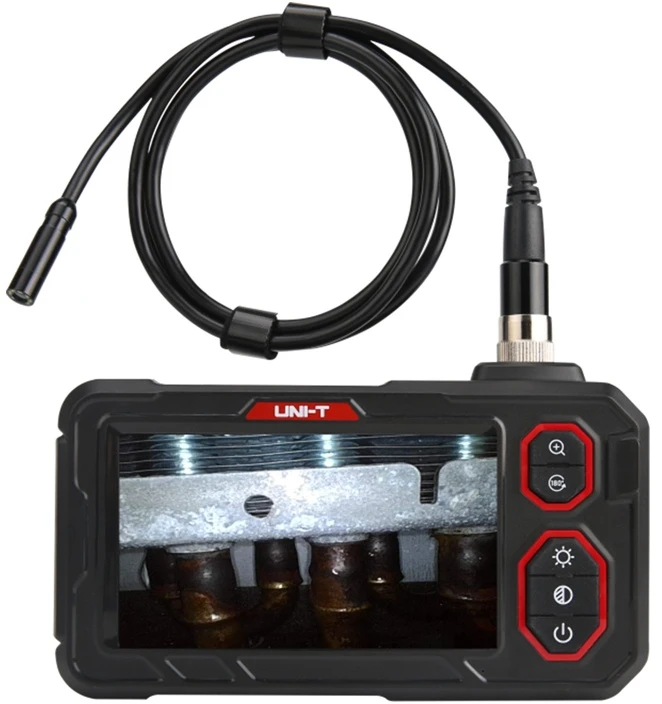 Profesionalus boroskopas, 4.3"PS LCD 1280*720,10m, CMOS, 70°, IP67, UNI-T