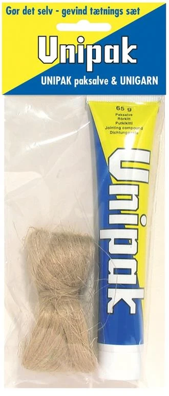 Komplektas Unipak pasta 65 g + pakulos 13 g