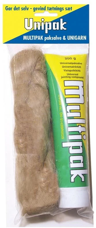 Komplektas Unipak pasta Multipak 200 g + pakulos 50 g