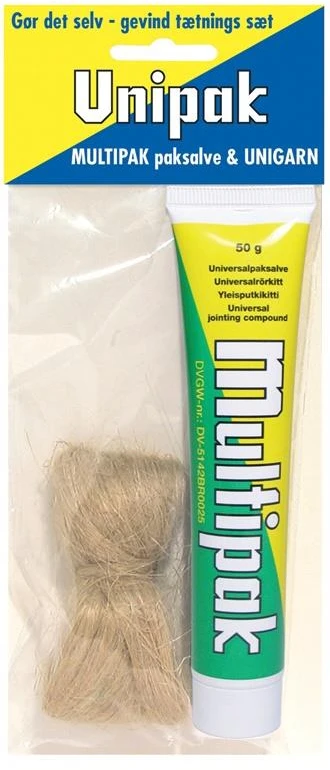 Komplektas Unipak pasta Multipak 50 g + pakulos 13 g