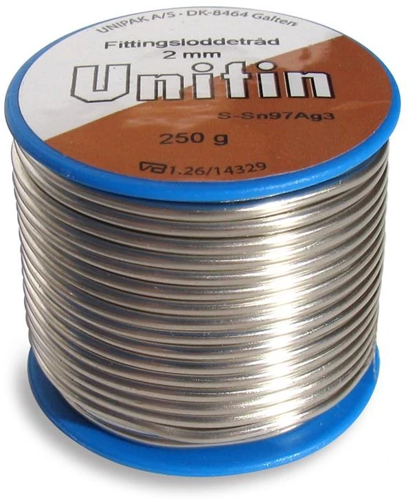 Minkštas lydmetalis Unipak, 250 g