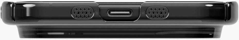 UNIQ Airsuit Dėklas skirtas Apple iPhone Air Magclick Charging juodos spalvos