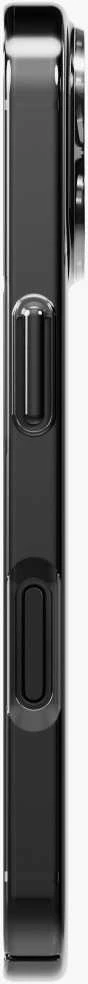 UNIQ Airsuit Dėklas skirtas Apple iPhone 17 Magclick Charging juodos spalvos