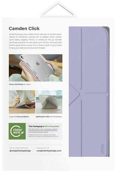 UNIQ Camden Click Apple iPad Air 11″ (2024) Dėklas violetinė/light violet