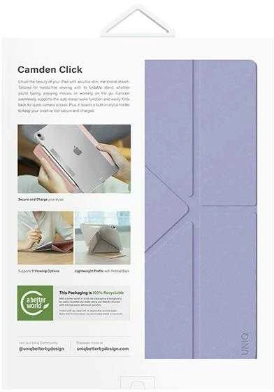 UNIQ Camden Click Apple iPad Air 13″ (2024) Dėklas violetinė/light violet