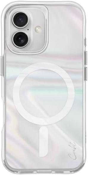 UNIQ Coehl Savon Apple iPhone 16 6.1 dėklas su magnetiniu įkrovimu, burbulo prizmė