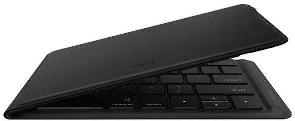 UNIQ Forio Foldable Bluetooth Klaviatūra midnight juodos spalvos