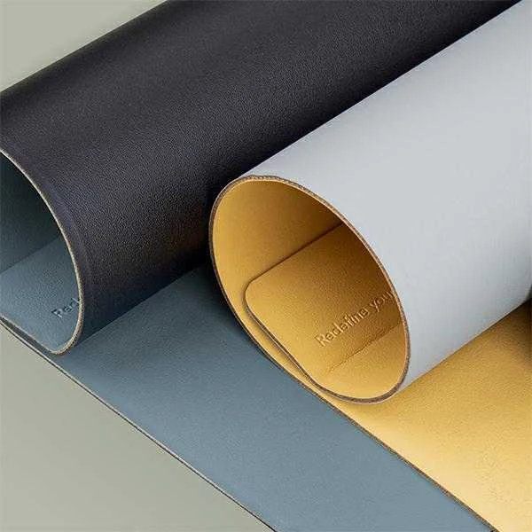Kilimėlis UNIQ Hagen double-sided magnetic desk pad geltona-pilka/canary geltona-chalk pilkos spalvos
