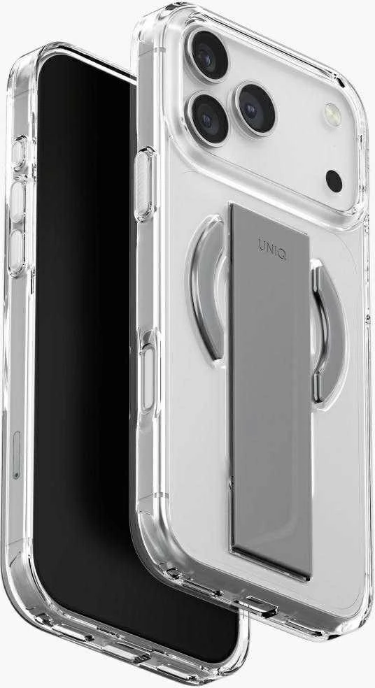 UNIQ Heldro Air Dėklas Apple iPhone 17 Pro Max Magclick Charging skaidrus