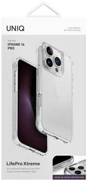 UNIQ LifePro Xtreme iPhone 16 Pro 6.3″ dėklas skaidrus