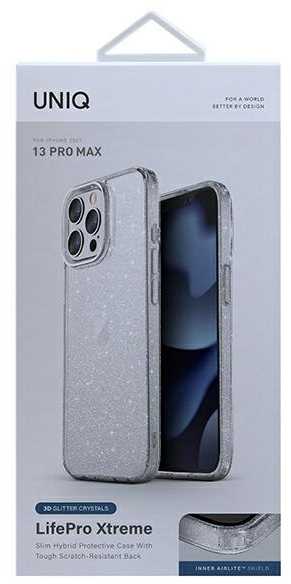 Uniq LifePro Xtreme dėklas, skirtas iPhone 13 Pro Max - skaidrus