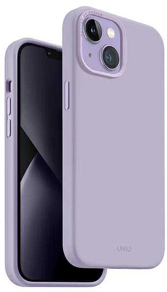 UNIQ Lino Dėklas Apple iPhone 14 Plus / 15 Plus 6,7″ lilac lavender