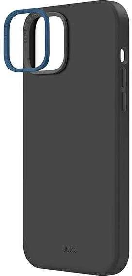 UNIQ Lino Hue Dėklas Apple iPhone 14 Plus/ 15 Plus 6,7″ Magclick Charging charcoal pilkos spalvos