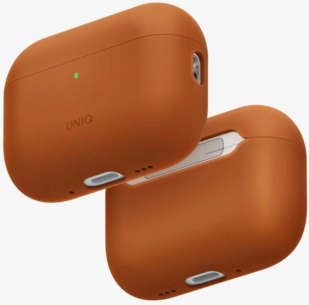 Uniq Lino Silikoninis dėklas for AirPods Pro 3 - Oranžinis