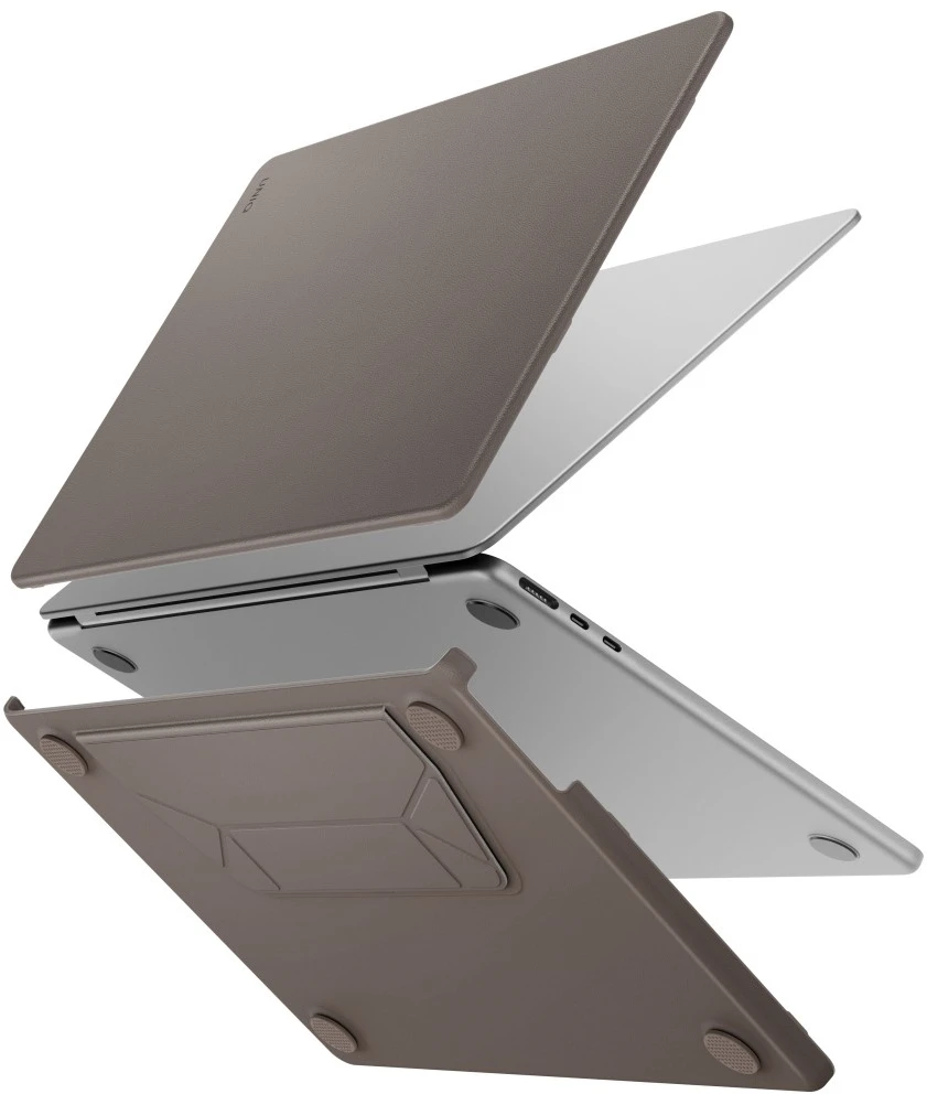 Dėklas Uniq Lyden Versa Case for MacBook Air 13" 2022 / 2024 / 2025 / 2026 - Gray