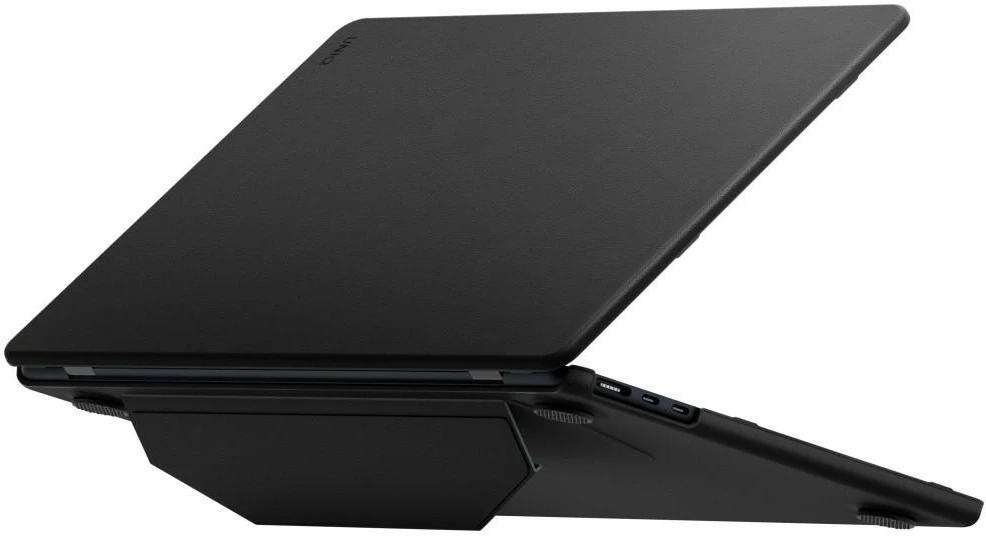 Dėklas Uniq Lyden Versa Case for MacBook Air 13" 2022 / 2024 / 2025 / 2026 - Juodas