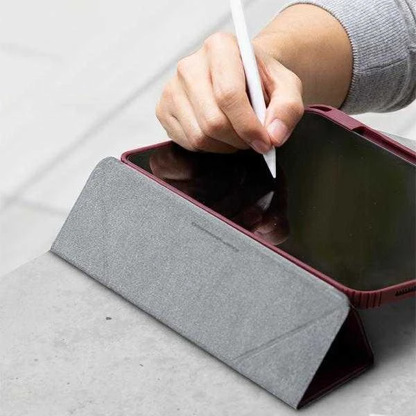UNIQ Moven Dėklas Apple iPad Pro 11″ (2021/2020) Antimicrobial charcoal pilkos spalvos