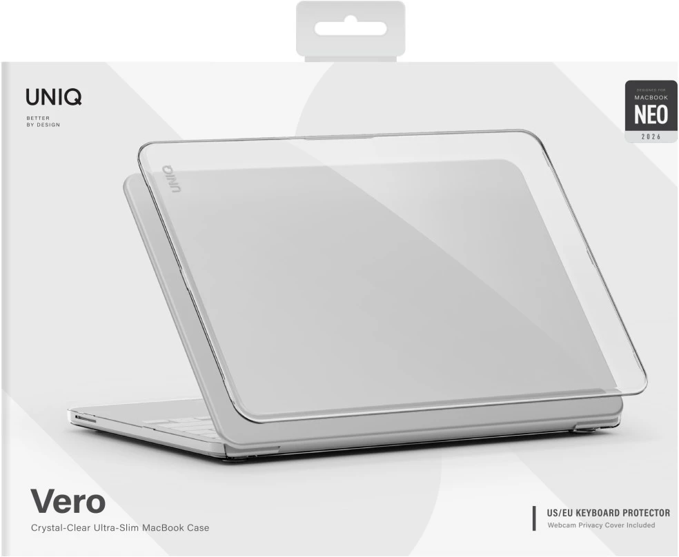 Dėklas UNIQ Vero for MacBook Neo transparent