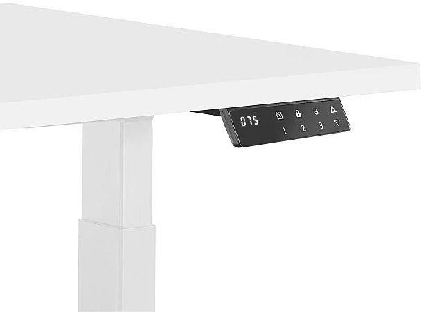 UNIQUE ACTIVE I Electric desk 140x70 cm Baltas