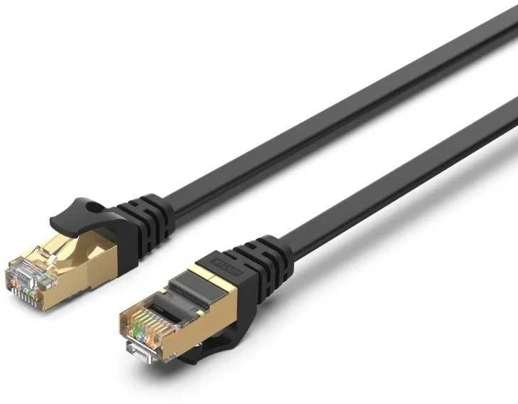UNITEK C1897BK-2M eterneto kabelis FLAT CAT 7 UTP Ethernet 2m