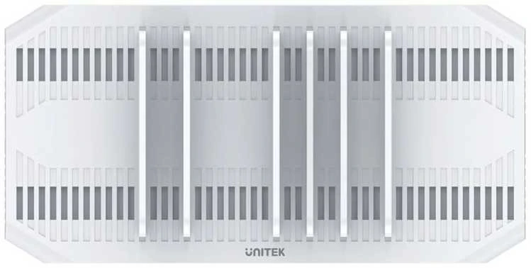Unitek įkrovimo stotelė 10xUSB 2.4A 60W balta