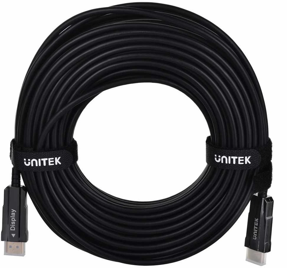 UNITEK C11072BK-25M optinis kabelis HDMI 2.1 AOC 4K 60Hz 25m