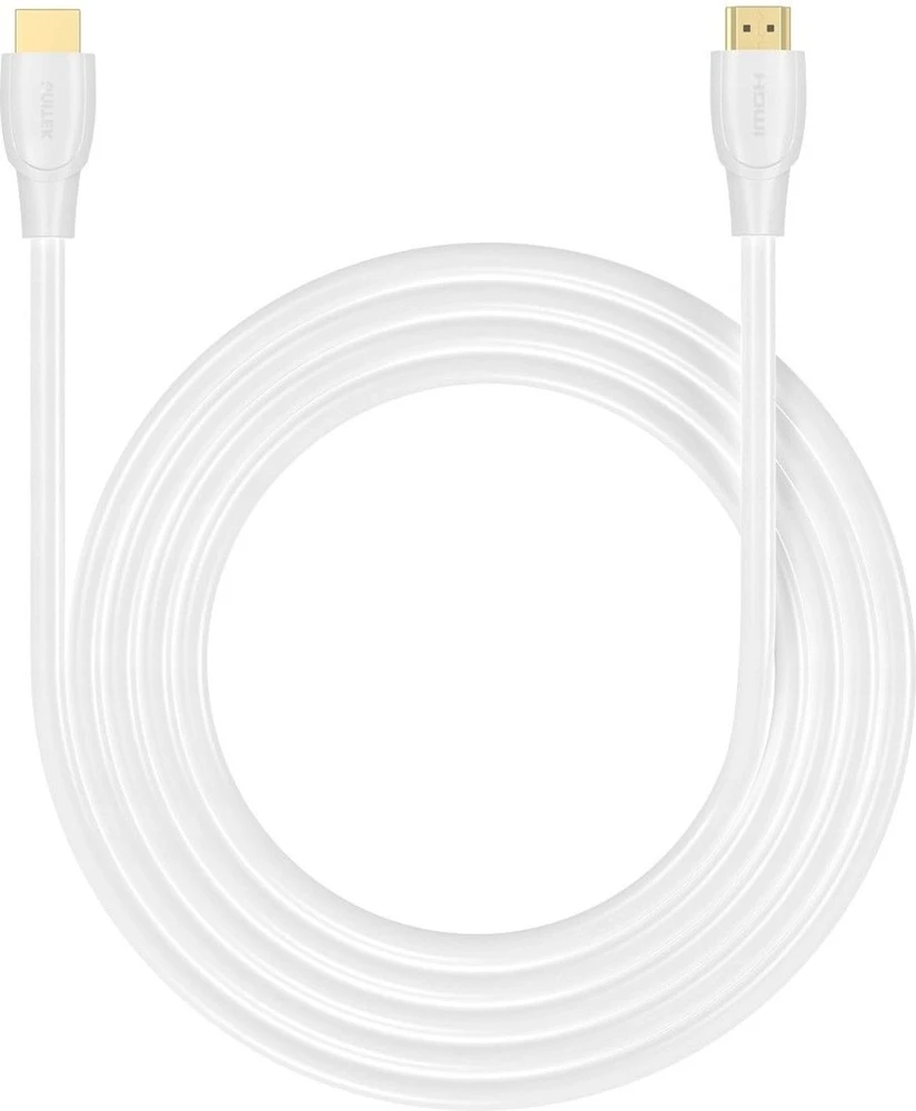 UNITEK HDMI 2.1 8K HDR kabelis, Baltas, 1m