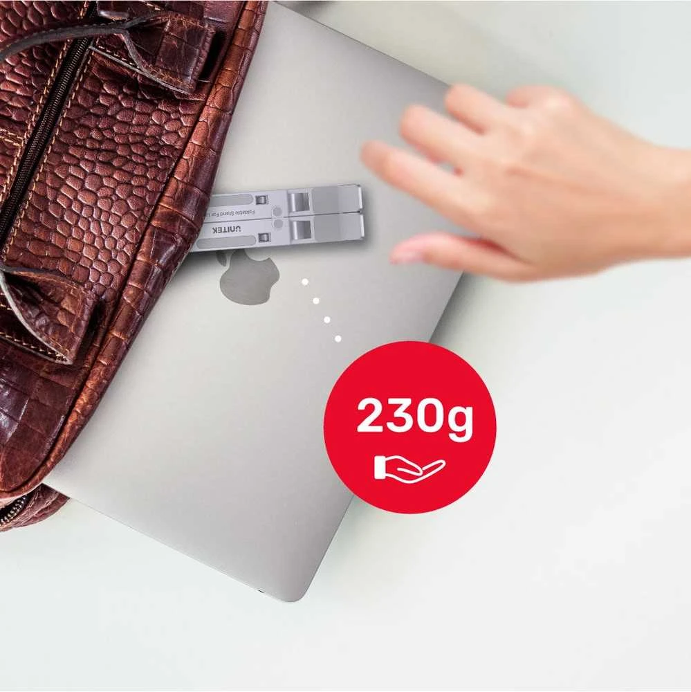 UNITEK OT155SL laptop stand Sidabrinis