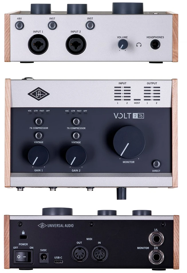 USB Garso Sąsaja - Universal Audio VOLT 276