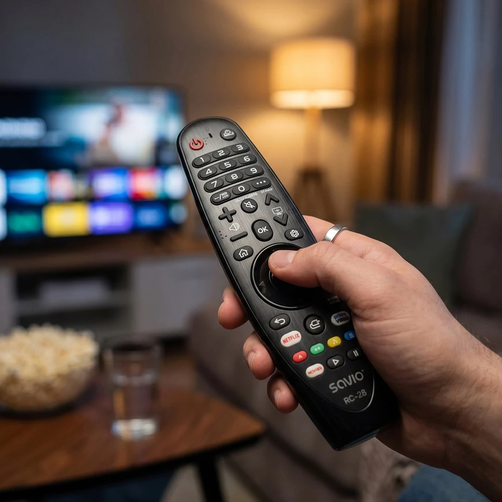Universalus / pakaitinis LG televizoriaus nuotolinio valdymo pultas – išmanusis televizorius SAVIO RC-28