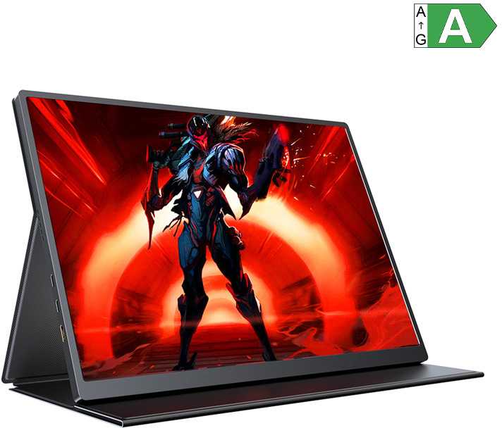 Monitorius Uperfect nešiojamas ekranas UGame C2 16" 2560x1600 120Hz