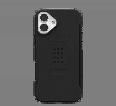 Urban Armor Gear UAG Civilian Magsafe Apple iPhone 16 Plus - dėklas telefonui juodos spalvos