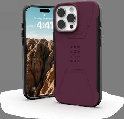 Urban Armor Gear Civilian mobiliojo telefono dėklas 17,5 cm (6.9″) Bordo