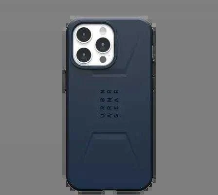 Urban Armor Gear UAG Civilian MagSafe Apple iPhone 15 Pro Max - dėklas telefonui mėlynos spalvos