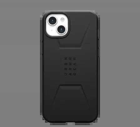 Urban Armor Gear UAG Civilian MagSafe Apple iPhone 15 Plus - dėklas telefonui juodos spalvos