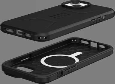Urban Armor Gear UAG Civilian MagSafe Apple iPhone 15 Plus - dėklas telefonui juodos spalvos