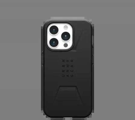 Urban Armor Gear Civilian Magsafe mobiliojo telefono dėklas 15,5 cm (6.1″) Juoda