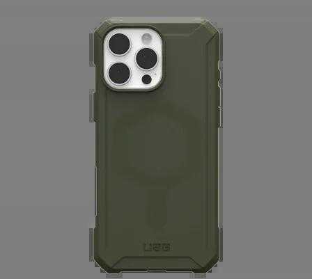 Urban Armor Gear UAG Essential Armor Magsafe Apple iPhone 16 Pro Max Case - dėklas telefonui žalios spalvos