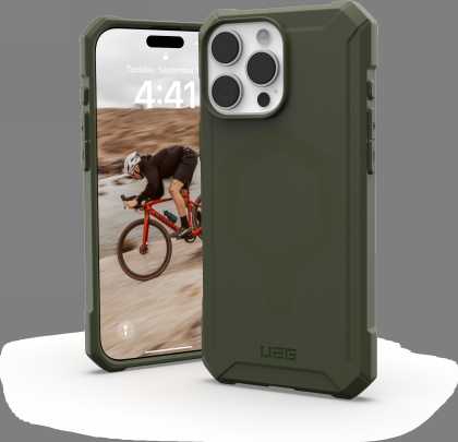 Urban Armor Gear UAG Essential Armor Magsafe Apple iPhone 16 Pro Max Case - dėklas telefonui žalios spalvos