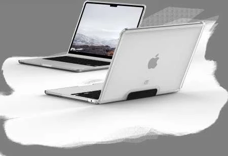 Urban Armor Gear UAG Lucent [U] MagSafe dėklas Apple MacBook Air 13" 2022 M2 - skaidrus