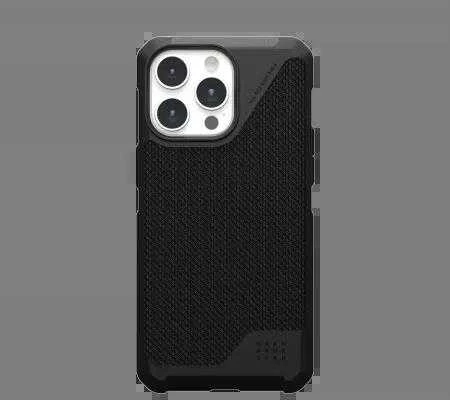 Urban Armor Gear UAG Metropolis LT MagSafe Apple iPhone 15 Pro Max - dėklas telefonui juodos spalvos kevlar