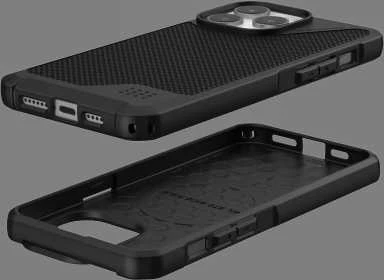 Urban Armor Gear UAG Metropolis LT MagSafe Apple iPhone 15 Pro Max - dėklas telefonui juodos spalvos kevlar