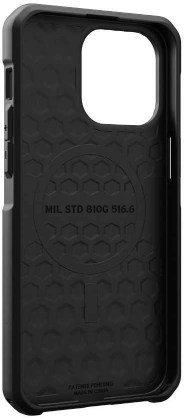 Urban Armor Gear UAG Metropolis LT MagSafe Apple iPhone 15 Pro Max - dėklas telefonui juodos spalvos kevlar