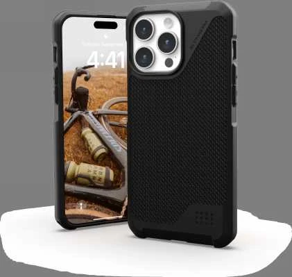 Urban Armor Gear UAG Metropolis LT MagSafe Apple iPhone 15 Pro Max - dėklas telefonui juodos spalvos kevlar
