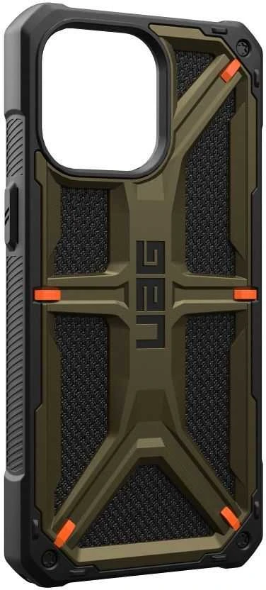 Urban Armor Gear UAG Monarch Apple iPhone 15 Pro Max - dėklas telefonui žalios spalvos kevlar