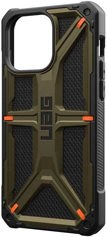 Urban Armor Gear UAG Monarch Apple iPhone 15 Pro Max - dėklas telefonui žalios spalvos kevlar